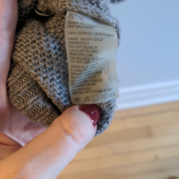 Long grey sweater - Picture 4 of 6